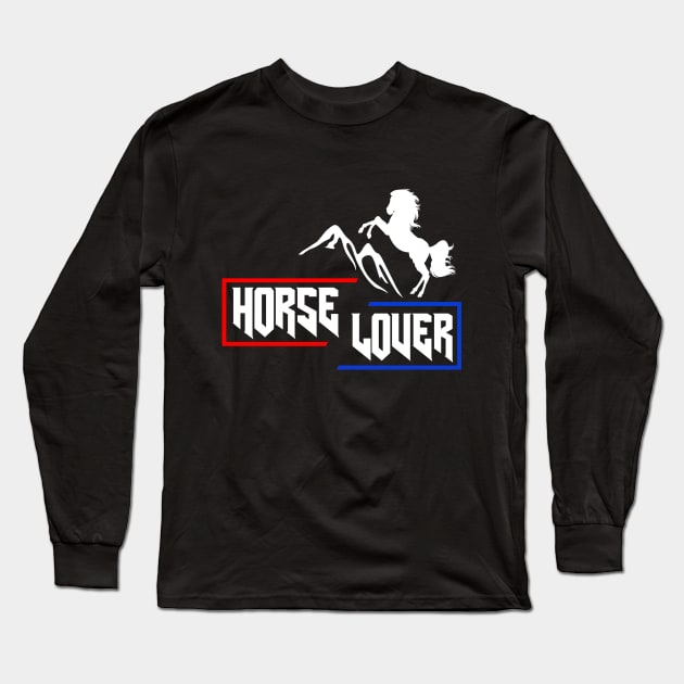 Horse lover Long Sleeve T-Shirt by Markus Schnabel